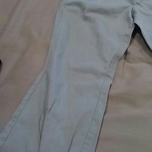 Khaki flare pants - Picture 2 of 3